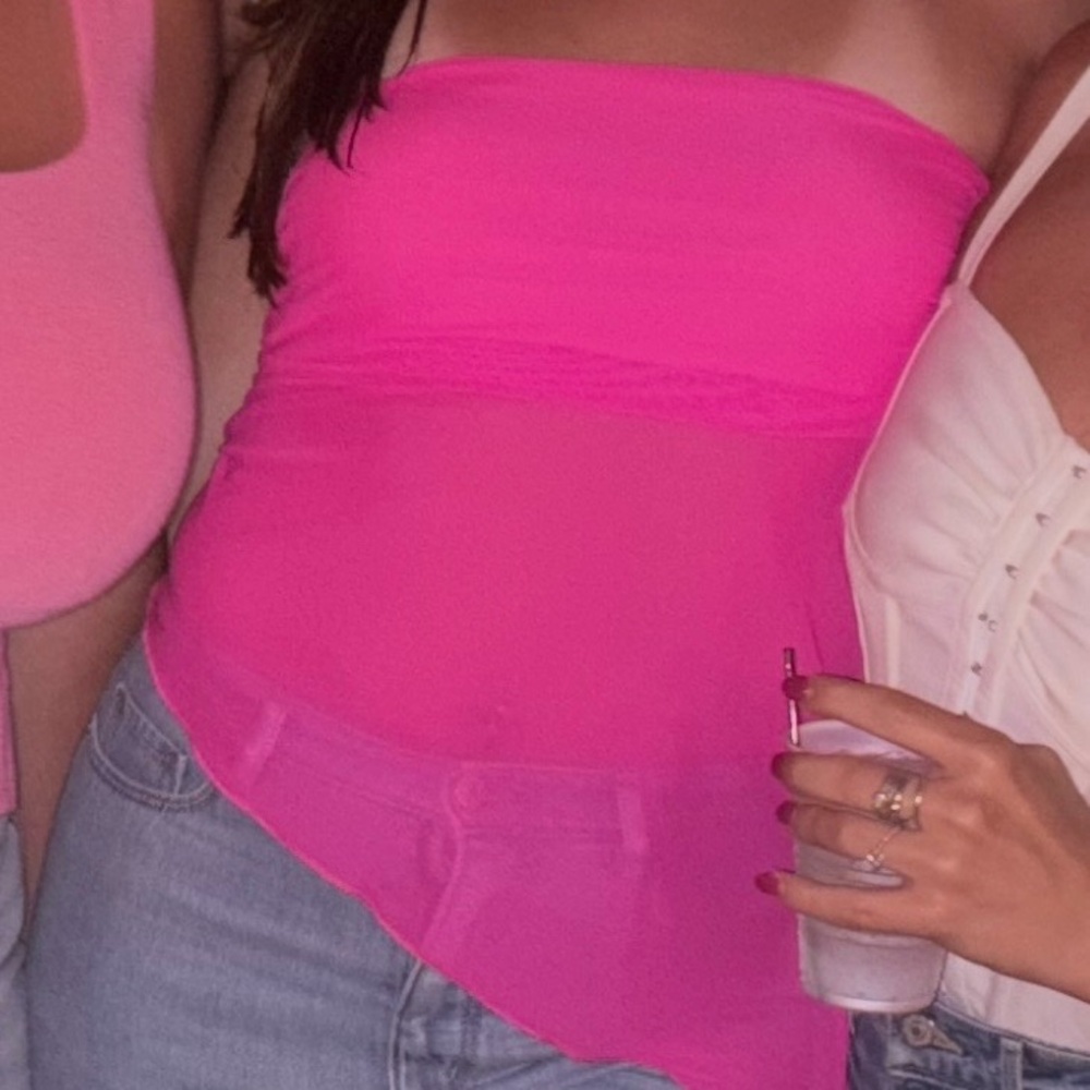 Urban Outfitters Hot Pink Tank Top